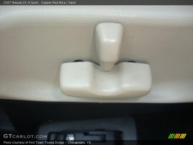 Copper Red Mica / Sand 2007 Mazda CX-9 Sport