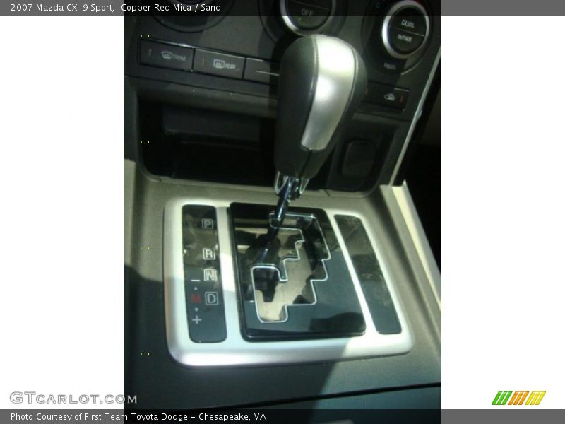 Copper Red Mica / Sand 2007 Mazda CX-9 Sport