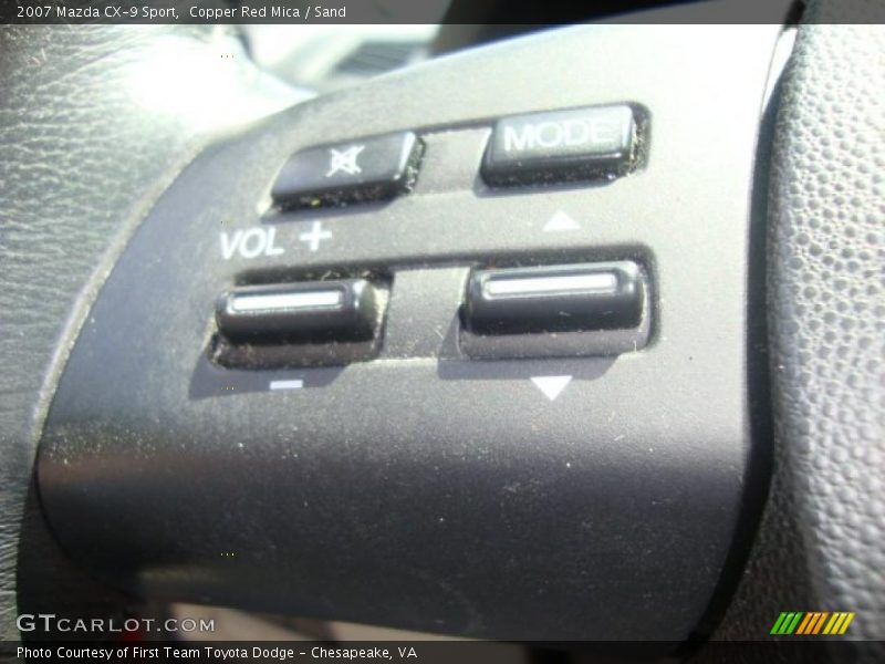 Copper Red Mica / Sand 2007 Mazda CX-9 Sport