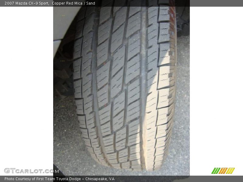 Copper Red Mica / Sand 2007 Mazda CX-9 Sport