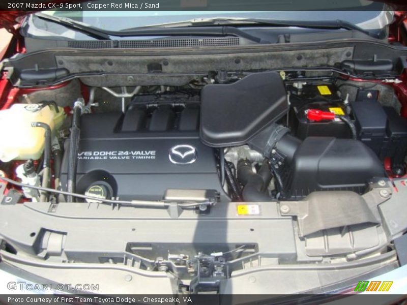 Copper Red Mica / Sand 2007 Mazda CX-9 Sport