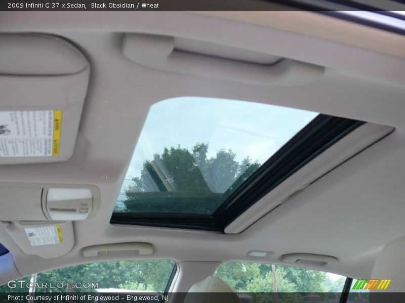 Black Obsidian / Wheat 2009 Infiniti G 37 x Sedan