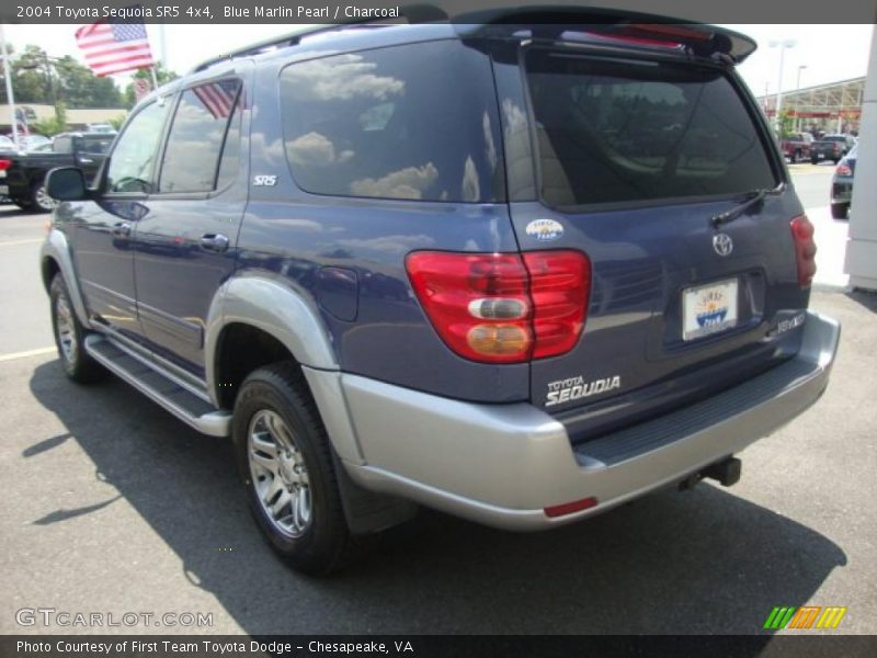 Blue Marlin Pearl / Charcoal 2004 Toyota Sequoia SR5 4x4