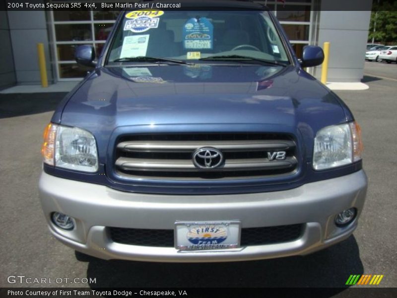 Blue Marlin Pearl / Charcoal 2004 Toyota Sequoia SR5 4x4
