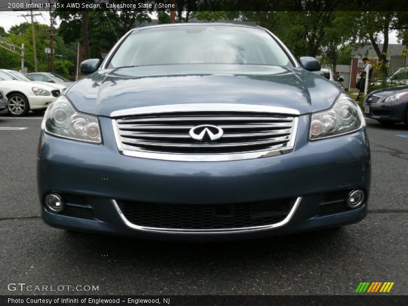 Lakeshore Slate / Stone 2008 Infiniti M 45x AWD Sedan