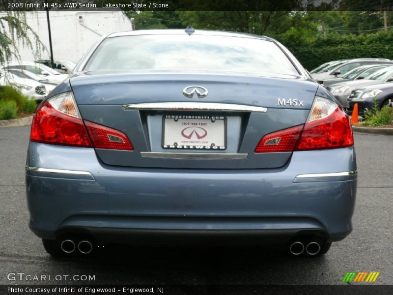 Lakeshore Slate / Stone 2008 Infiniti M 45x AWD Sedan