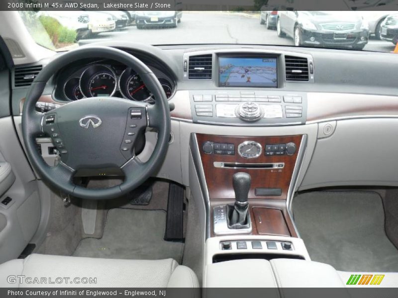 Lakeshore Slate / Stone 2008 Infiniti M 45x AWD Sedan