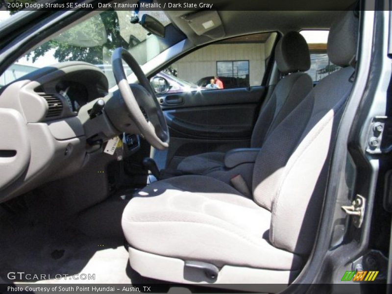 Dark Titanium Metallic / Dark Slate Gray 2004 Dodge Stratus SE Sedan