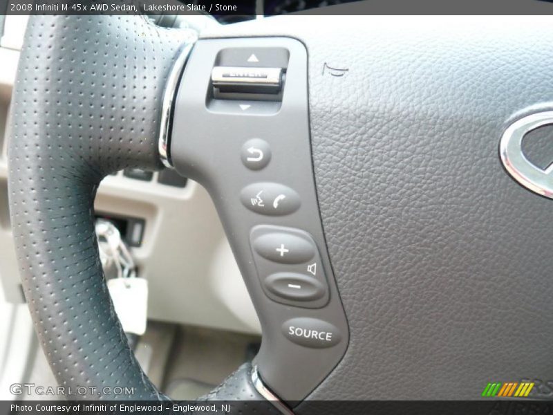 Lakeshore Slate / Stone 2008 Infiniti M 45x AWD Sedan