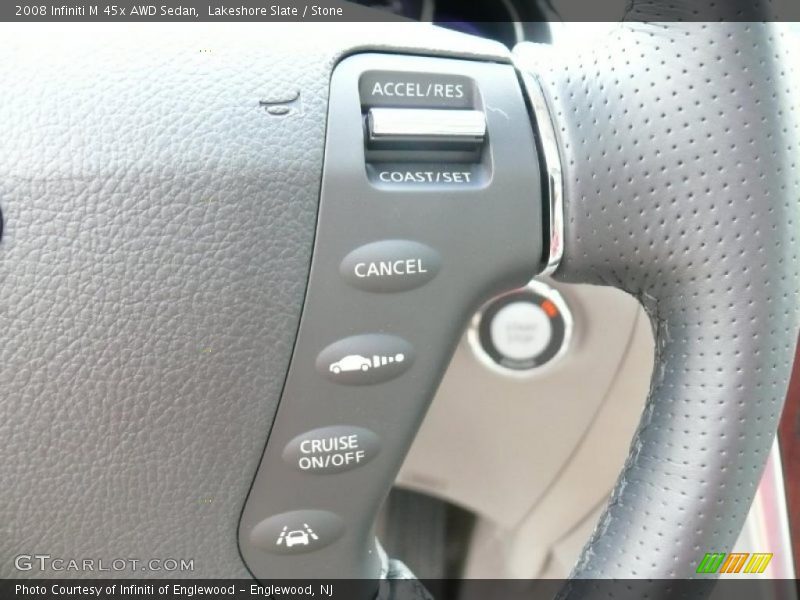 Lakeshore Slate / Stone 2008 Infiniti M 45x AWD Sedan