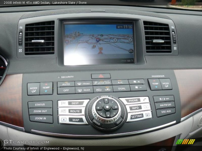 Lakeshore Slate / Stone 2008 Infiniti M 45x AWD Sedan