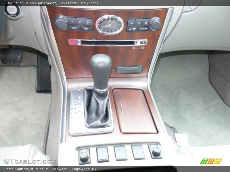 Lakeshore Slate / Stone 2008 Infiniti M 45x AWD Sedan