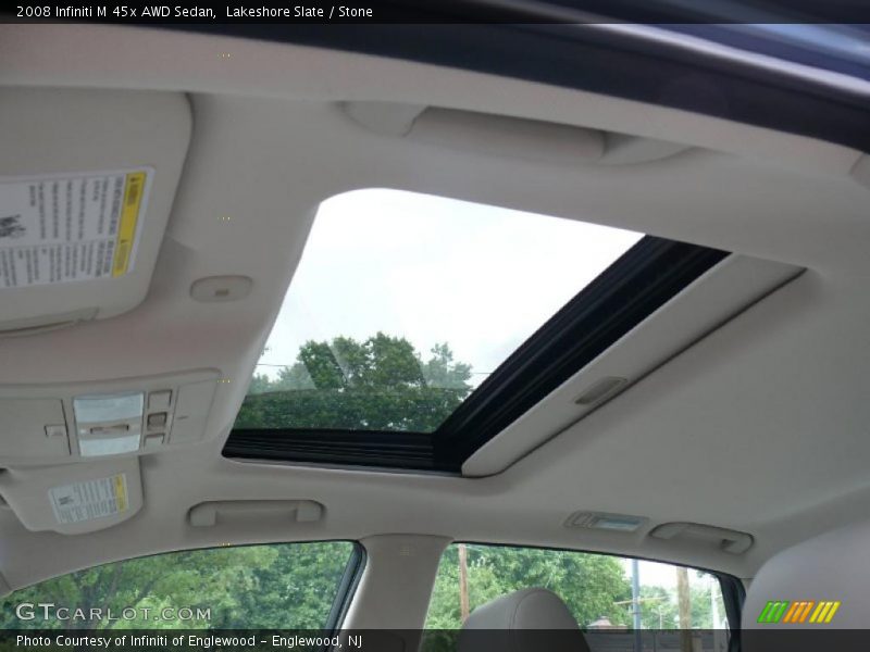 Lakeshore Slate / Stone 2008 Infiniti M 45x AWD Sedan