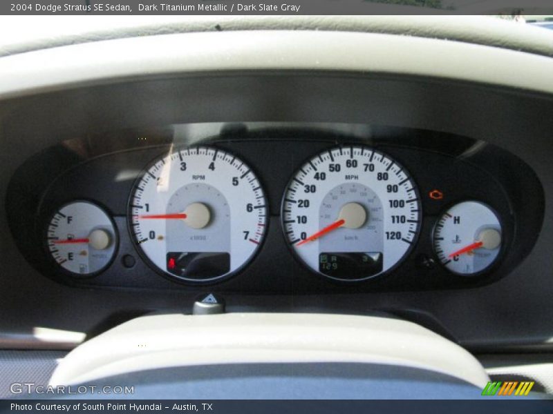Dark Titanium Metallic / Dark Slate Gray 2004 Dodge Stratus SE Sedan
