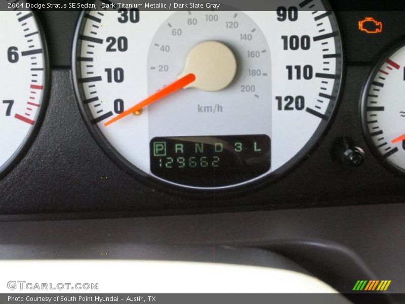 Dark Titanium Metallic / Dark Slate Gray 2004 Dodge Stratus SE Sedan