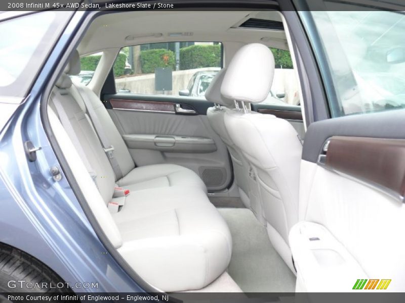 Lakeshore Slate / Stone 2008 Infiniti M 45x AWD Sedan