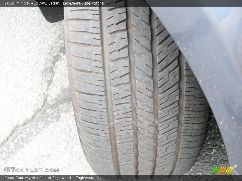 Lakeshore Slate / Stone 2008 Infiniti M 45x AWD Sedan