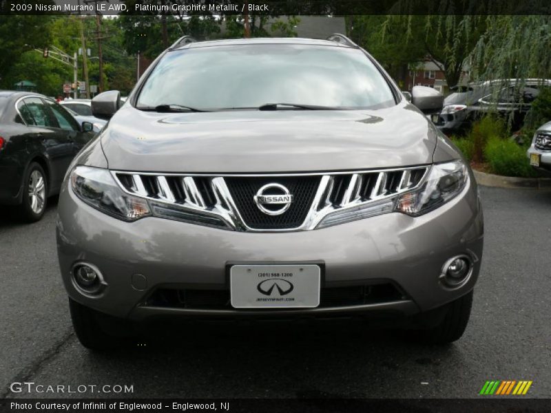 Platinum Graphite Metallic / Black 2009 Nissan Murano LE AWD