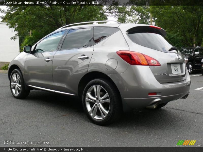 Platinum Graphite Metallic / Black 2009 Nissan Murano LE AWD