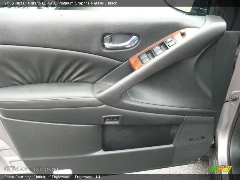 Platinum Graphite Metallic / Black 2009 Nissan Murano LE AWD