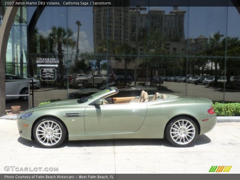 California Sage / Sandstorm 2007 Aston Martin DB9 Volante