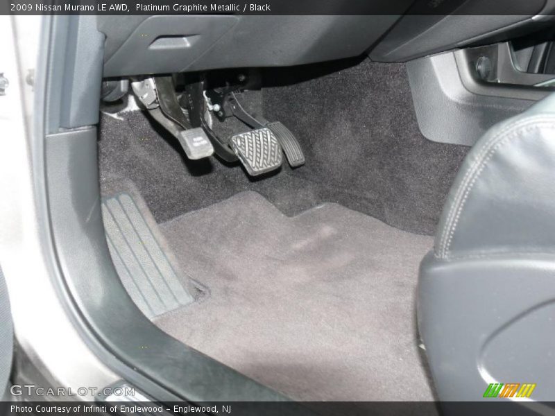 Platinum Graphite Metallic / Black 2009 Nissan Murano LE AWD