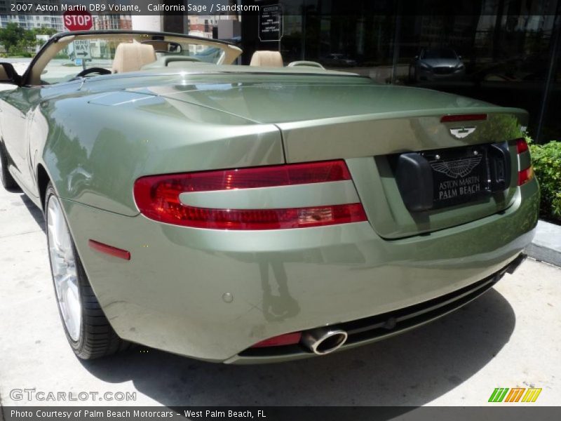 California Sage / Sandstorm 2007 Aston Martin DB9 Volante