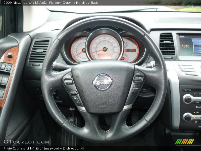 Platinum Graphite Metallic / Black 2009 Nissan Murano LE AWD