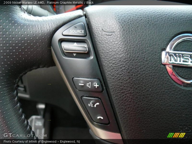 Platinum Graphite Metallic / Black 2009 Nissan Murano LE AWD