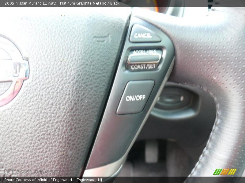 Platinum Graphite Metallic / Black 2009 Nissan Murano LE AWD