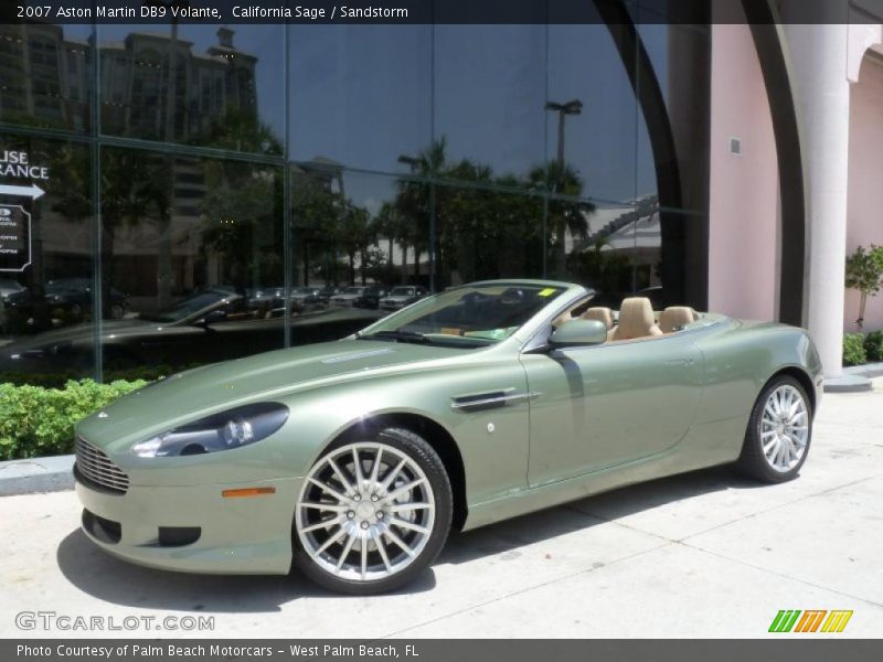 California Sage / Sandstorm 2007 Aston Martin DB9 Volante