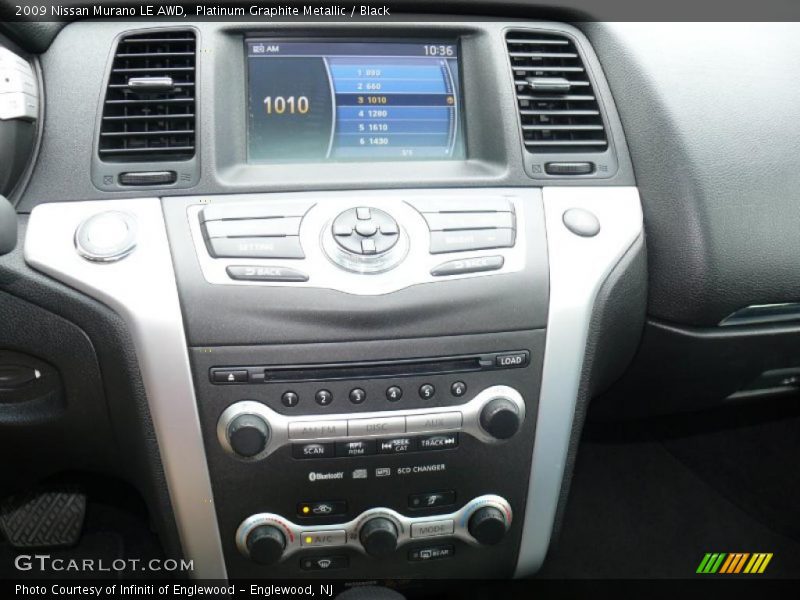 Platinum Graphite Metallic / Black 2009 Nissan Murano LE AWD