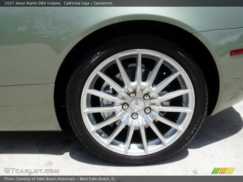 California Sage / Sandstorm 2007 Aston Martin DB9 Volante