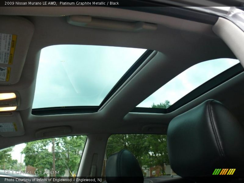 Platinum Graphite Metallic / Black 2009 Nissan Murano LE AWD