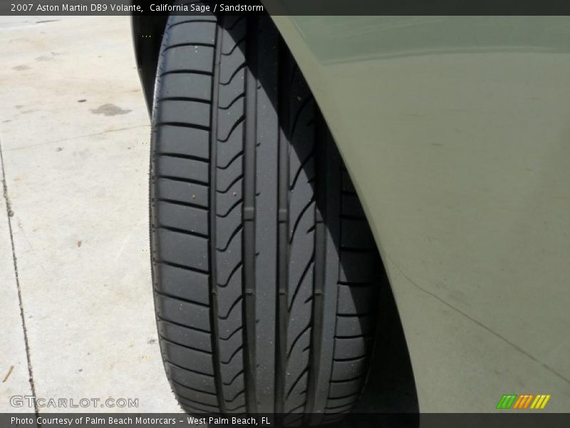 California Sage / Sandstorm 2007 Aston Martin DB9 Volante