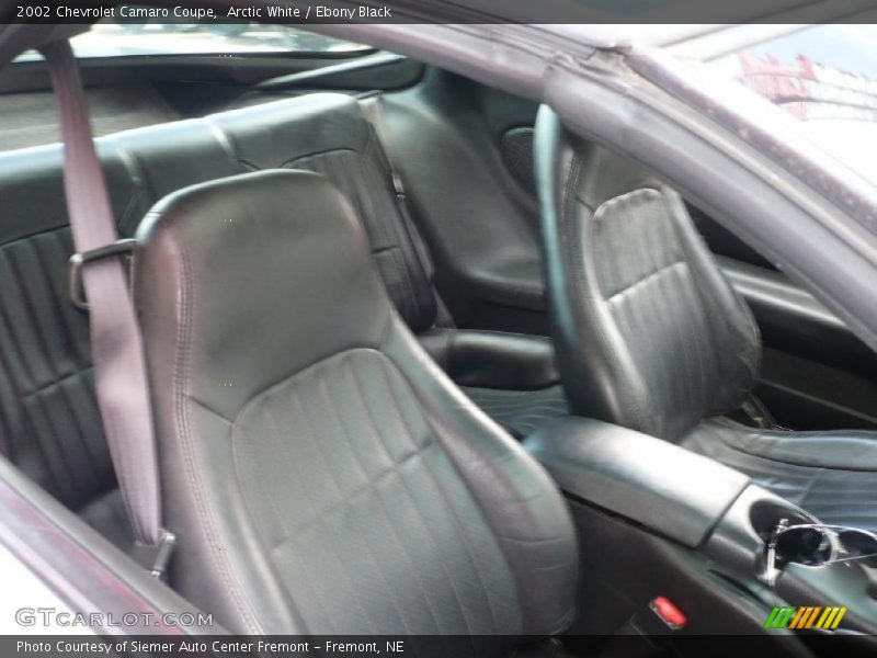 Arctic White / Ebony Black 2002 Chevrolet Camaro Coupe