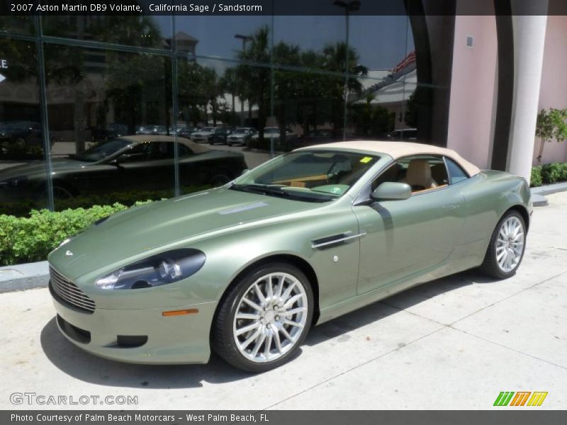 California Sage / Sandstorm 2007 Aston Martin DB9 Volante
