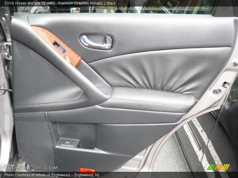 Platinum Graphite Metallic / Black 2009 Nissan Murano LE AWD