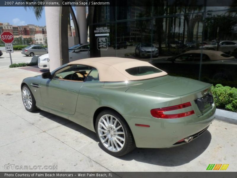 California Sage / Sandstorm 2007 Aston Martin DB9 Volante