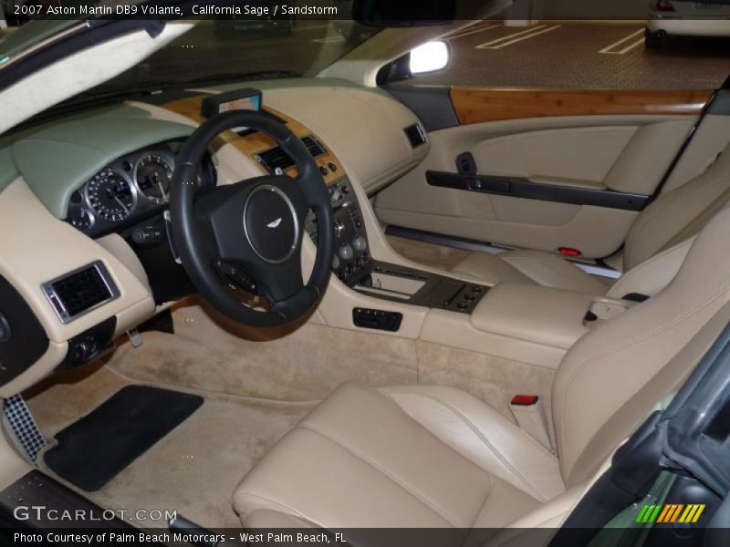 California Sage / Sandstorm 2007 Aston Martin DB9 Volante