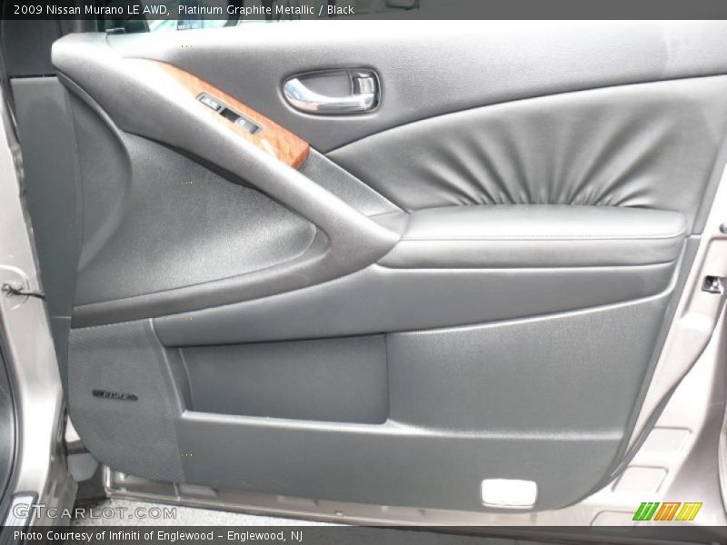 Platinum Graphite Metallic / Black 2009 Nissan Murano LE AWD