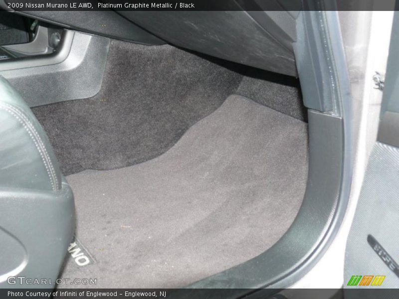 Platinum Graphite Metallic / Black 2009 Nissan Murano LE AWD