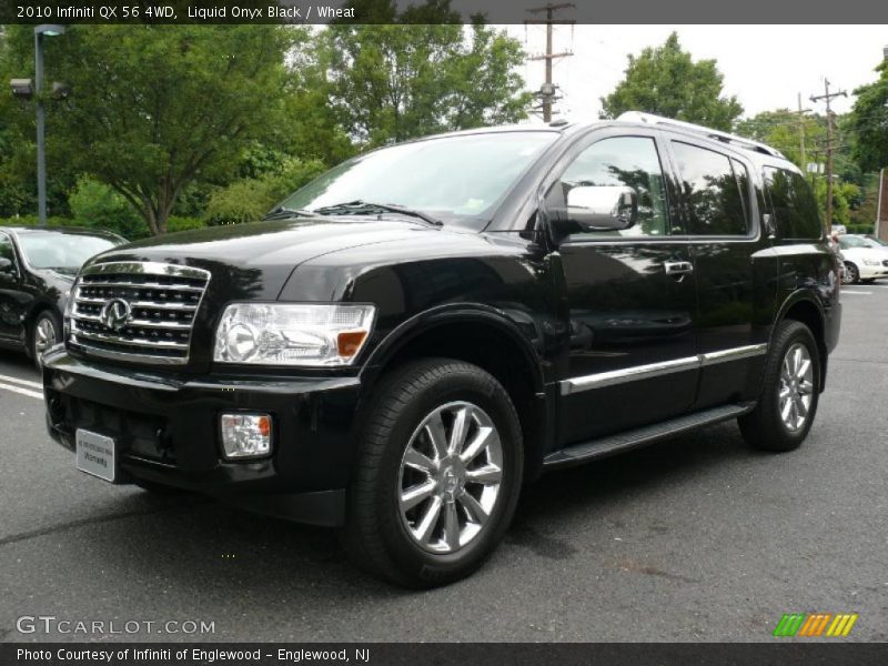 Front 3/4 View of 2010 QX 56 4WD