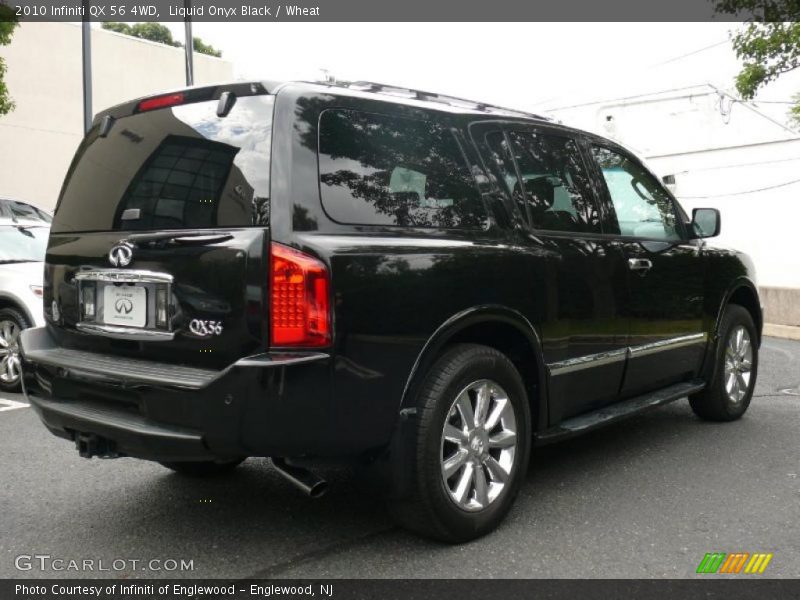 Liquid Onyx Black / Wheat 2010 Infiniti QX 56 4WD