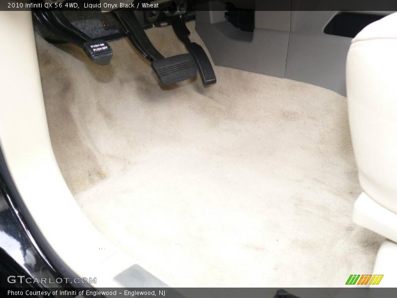 Liquid Onyx Black / Wheat 2010 Infiniti QX 56 4WD