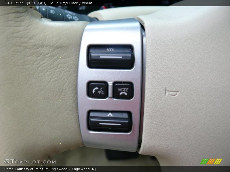 Controls of 2010 QX 56 4WD