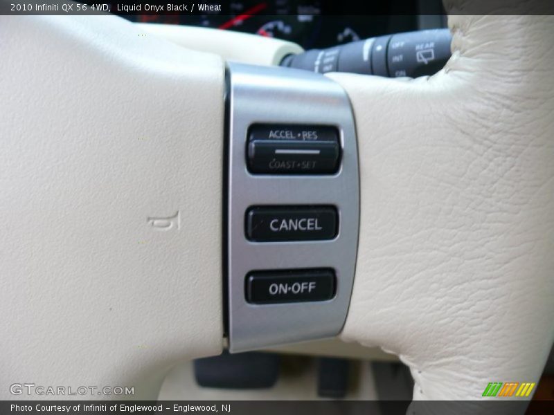Controls of 2010 QX 56 4WD