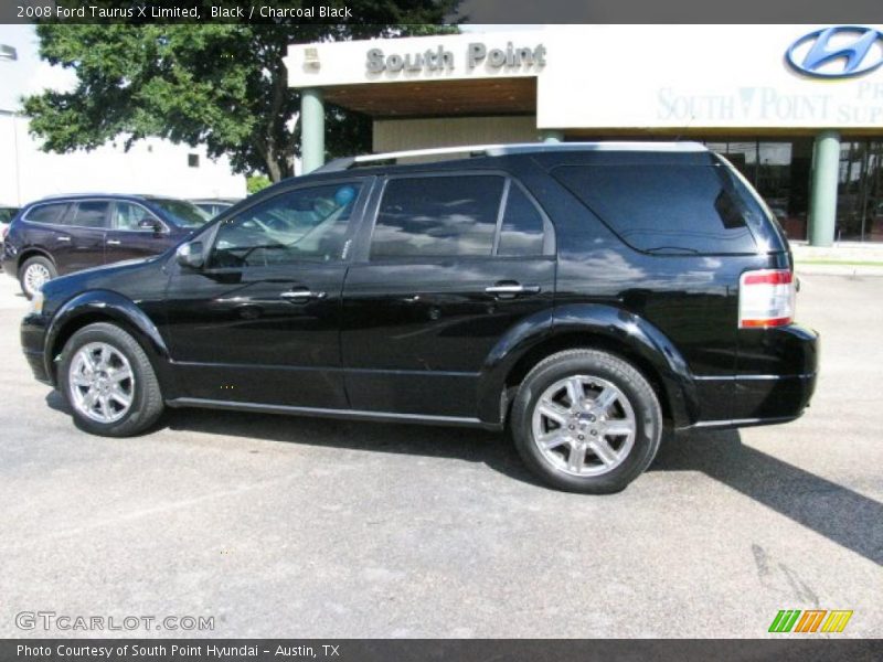 Black / Charcoal Black 2008 Ford Taurus X Limited