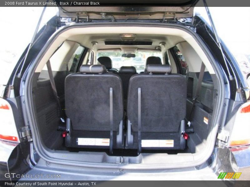 Black / Charcoal Black 2008 Ford Taurus X Limited