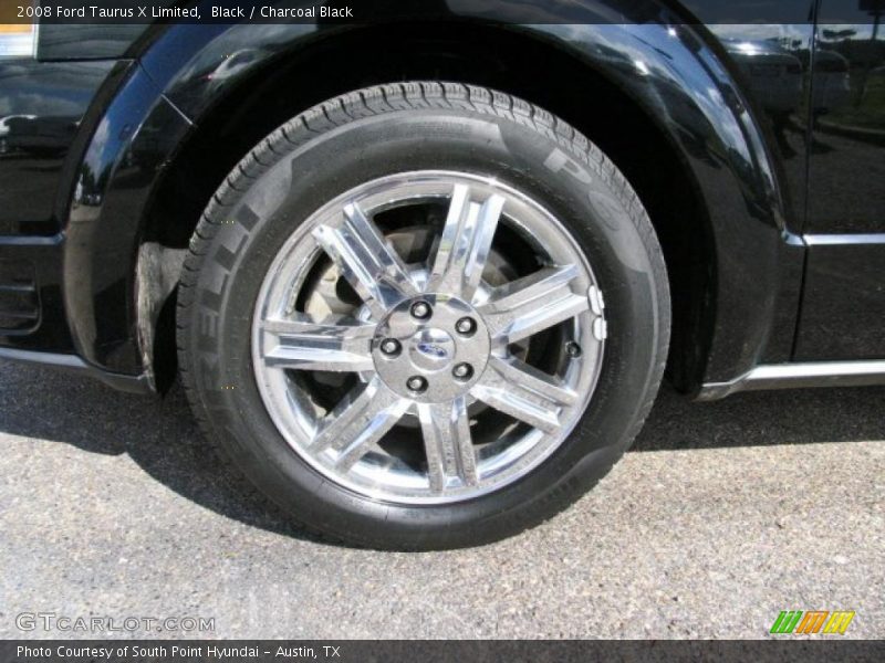 Black / Charcoal Black 2008 Ford Taurus X Limited